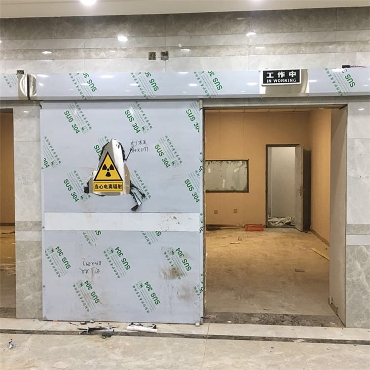 杭州双扇电动防护铅门